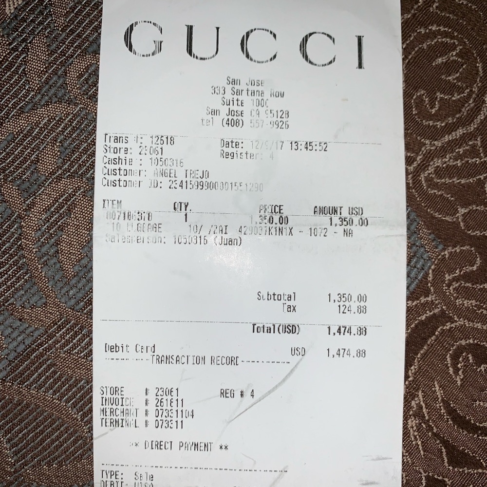 Gucci Backpack - Picture 3 of 3